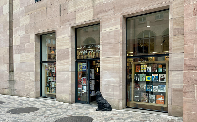 Buchhandlung Walther König im Neuen Museum in Nürnberg.